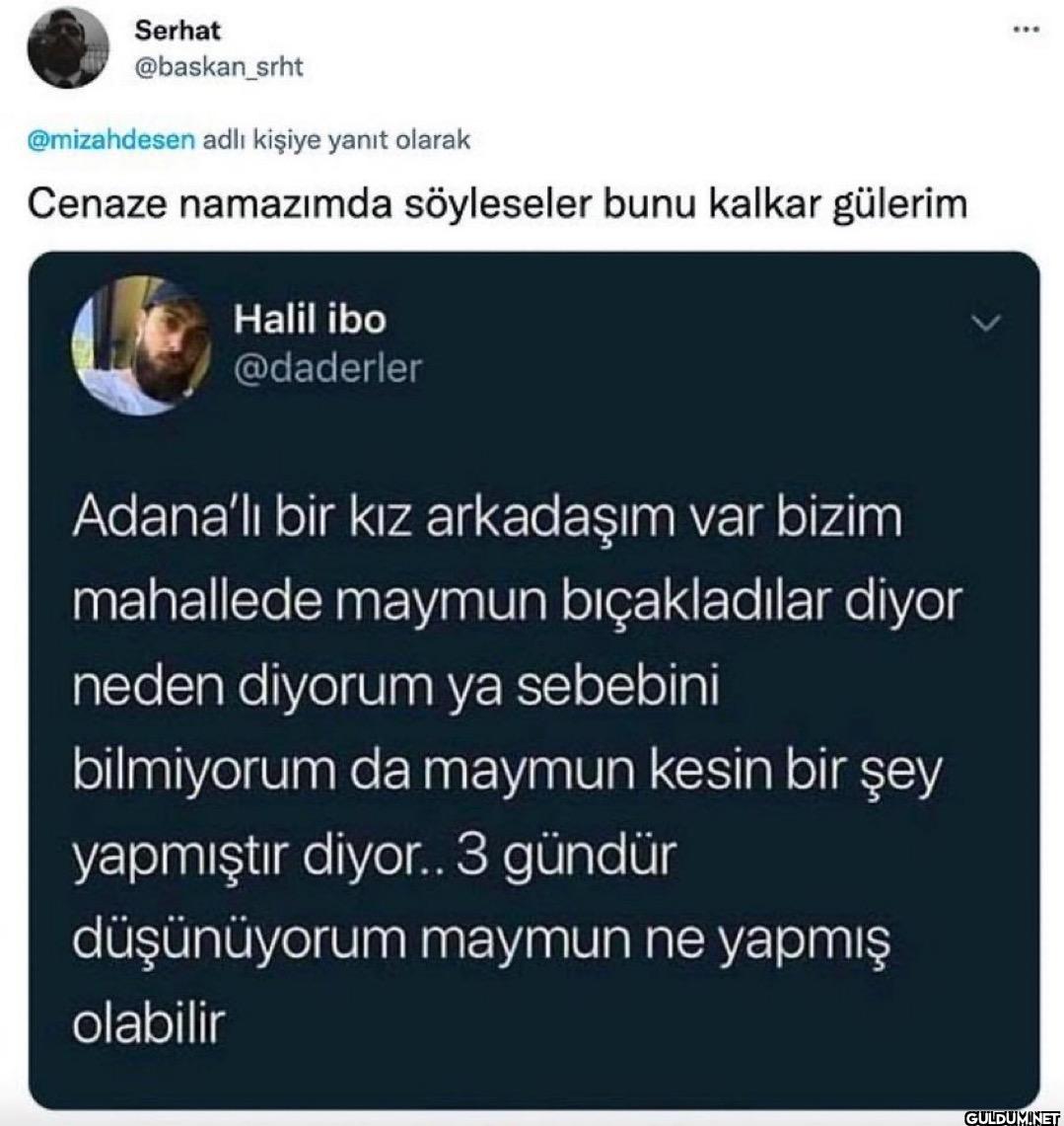 @mizahdesen adlı kişiye...