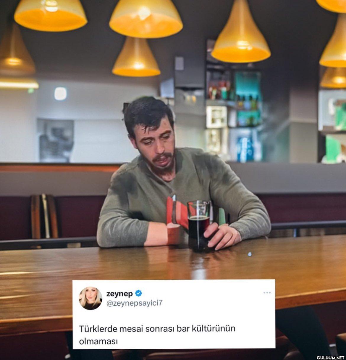 Türklerde mesai sonrası...