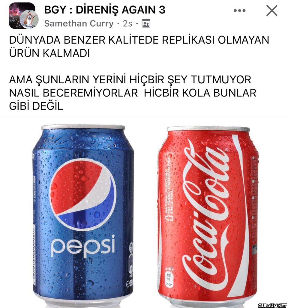 Tatları hiç benzemiyor amk...