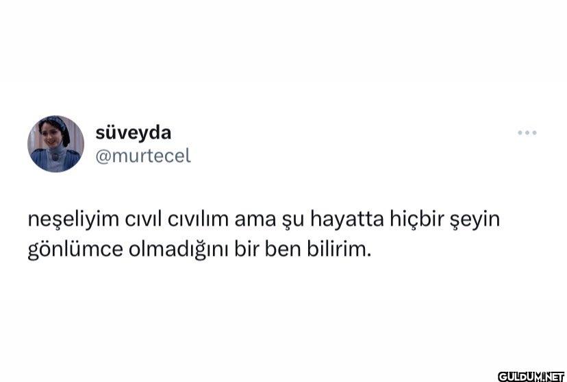 neşeliyim cıvıl cıvılım...