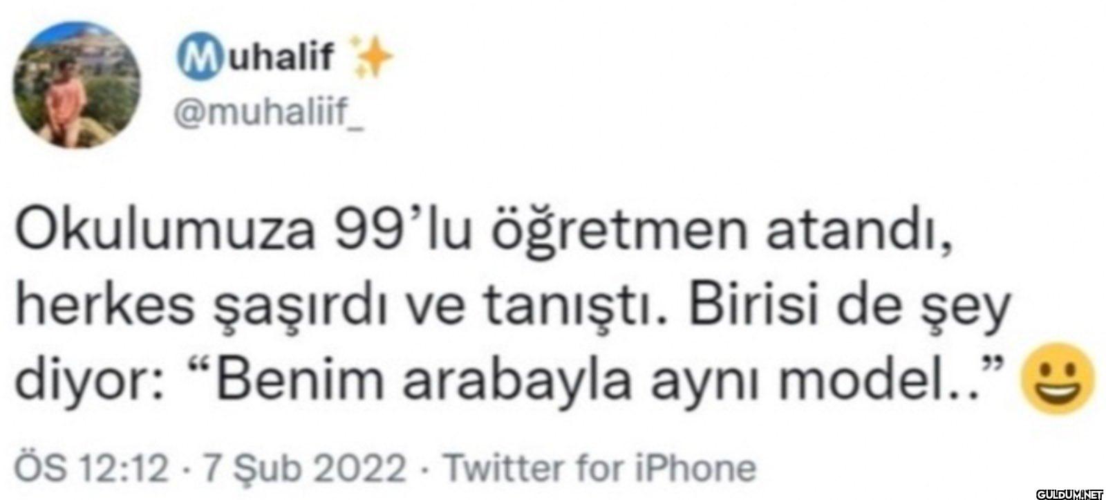 Okulumuza 99'lu öğretmen...