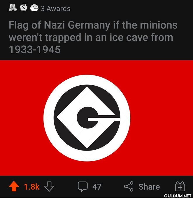 6 3 Awards Flag of Nazi...