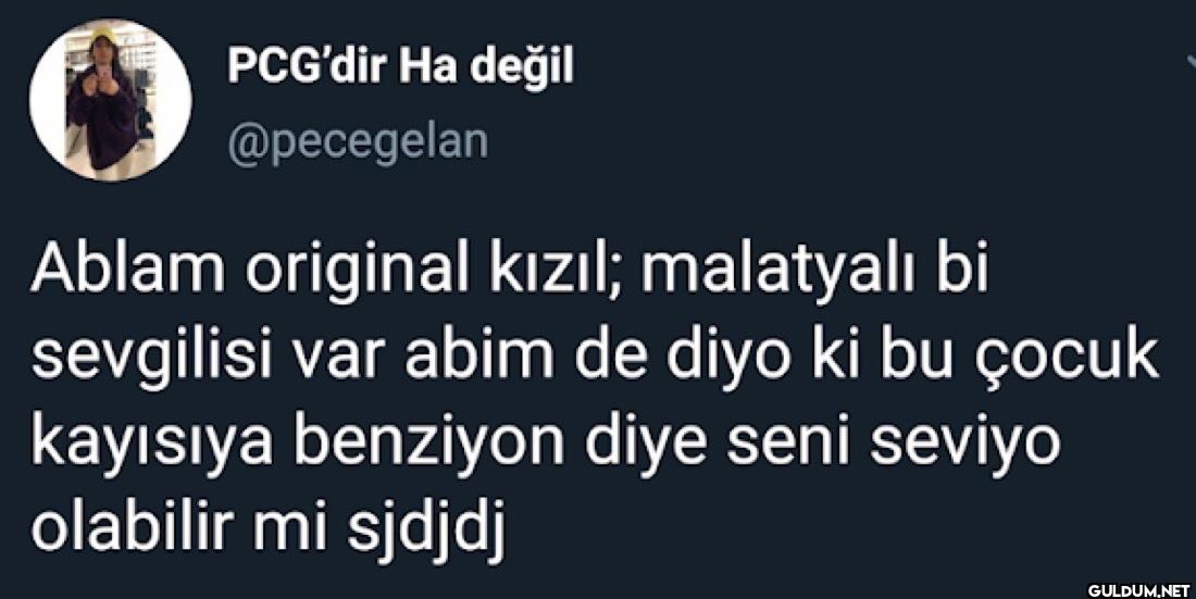 Ablam original kızıl;...