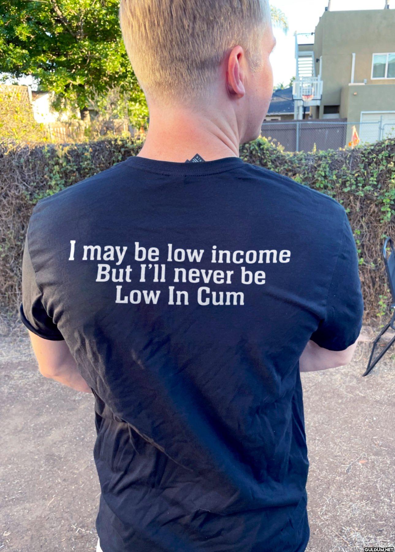 I may be low income But...