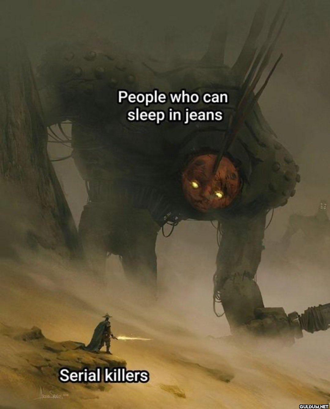 People who can sleep in...