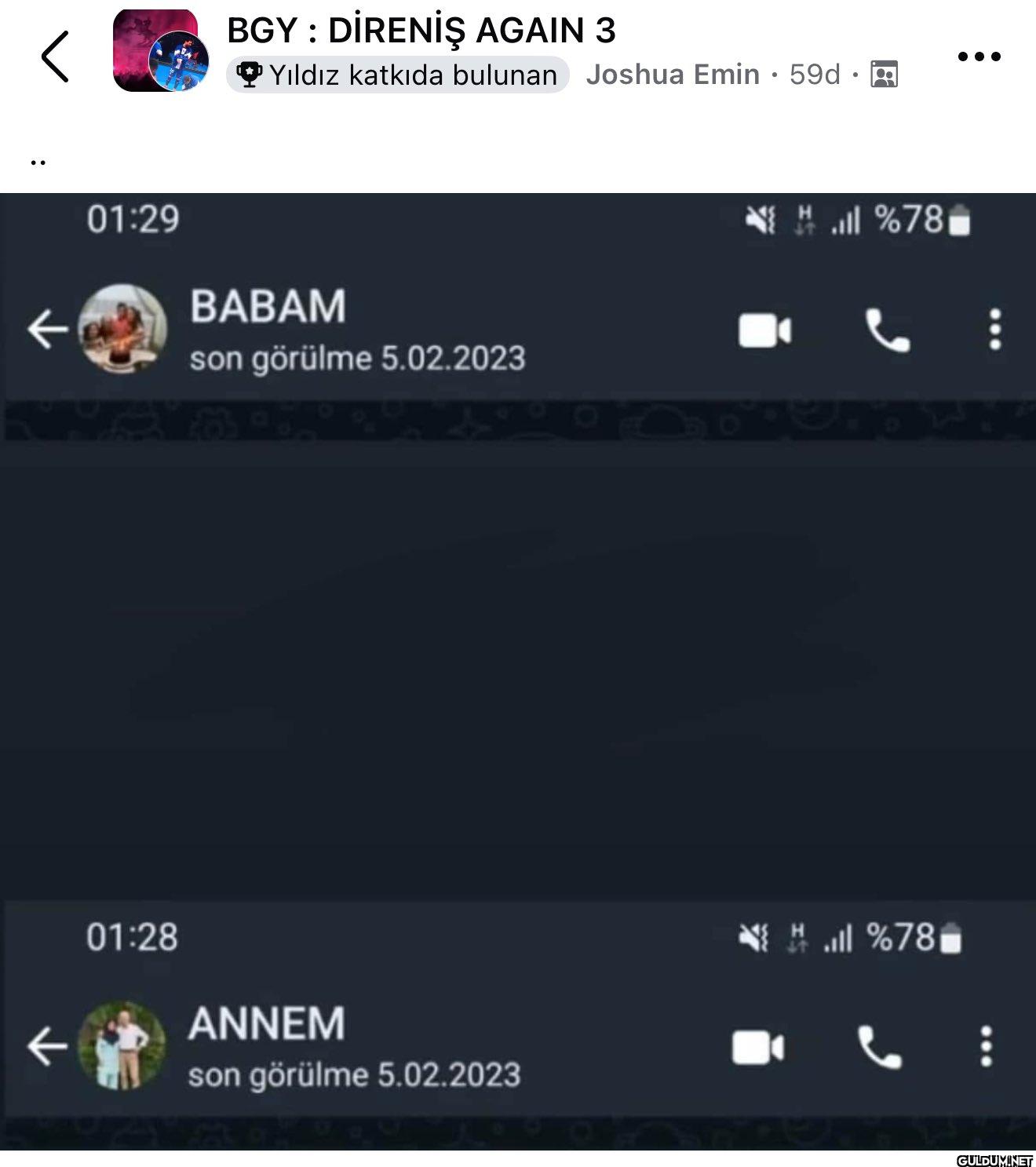 O gece bütün hikayeler...
