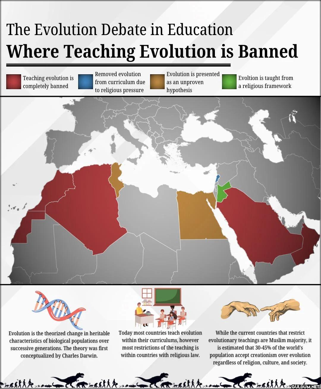 Countries where teaching...