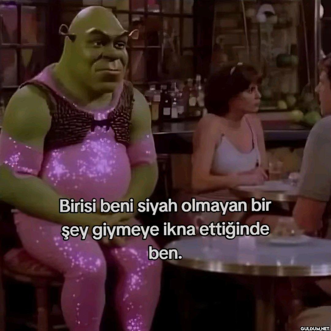 Birisi beni siyah olmayan...