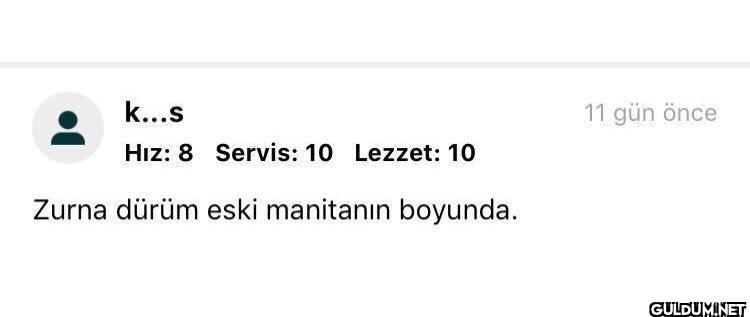 k...s Hız: 8 Servis: 10...