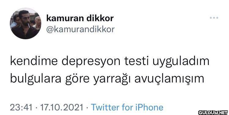 kendime depresyon testi...