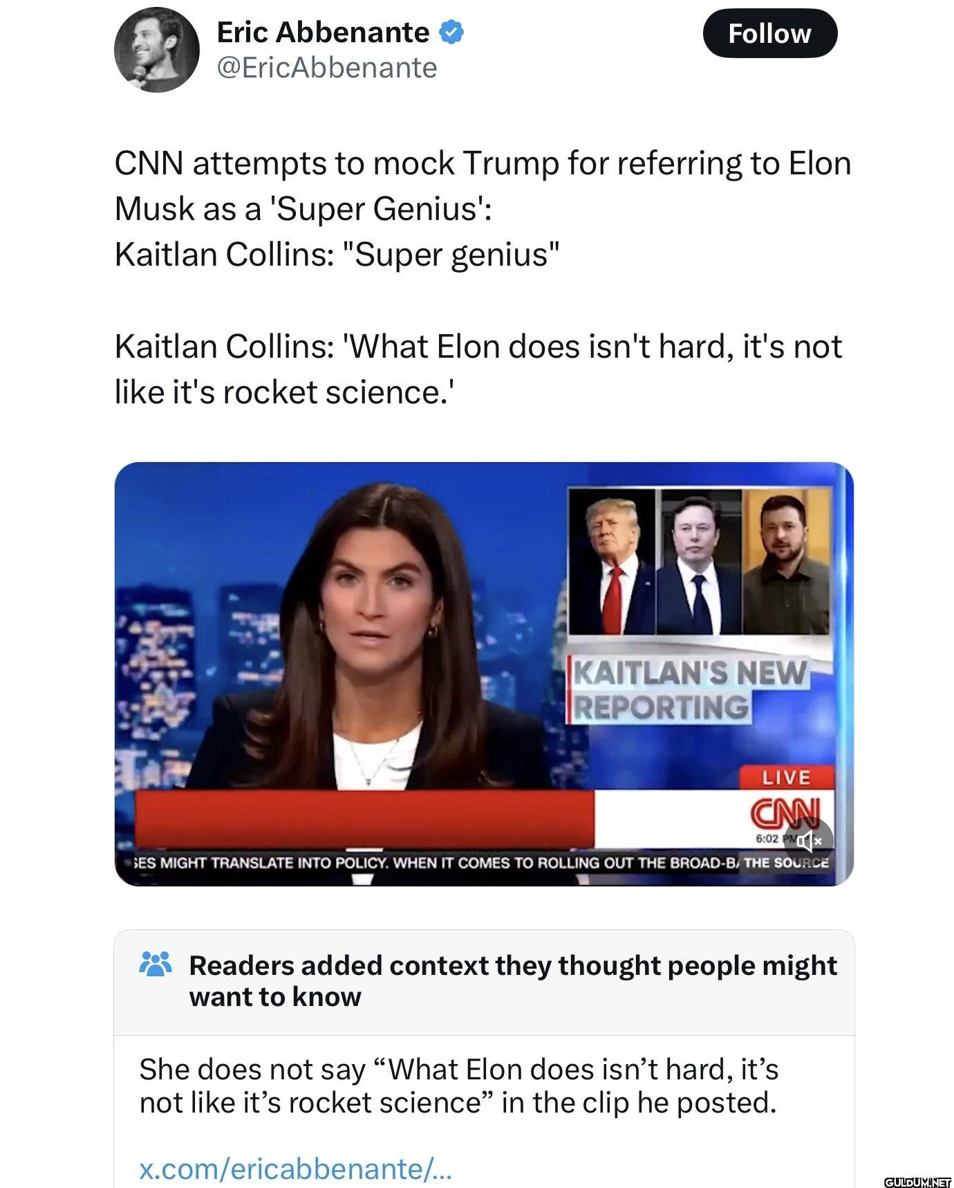 But did she say it?   ...