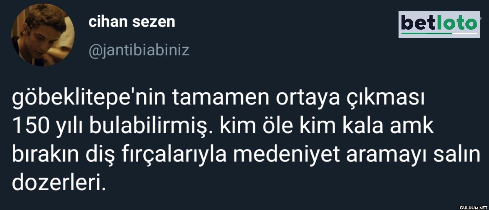 betloto göbeklitepe'nin...