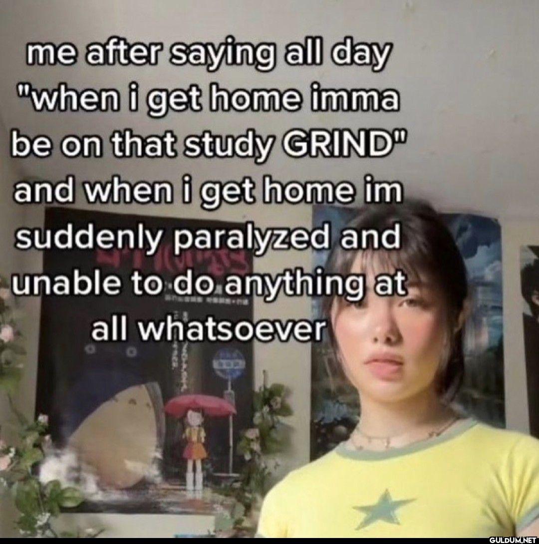 me after saying all day...