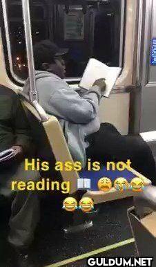 His ass is not reading