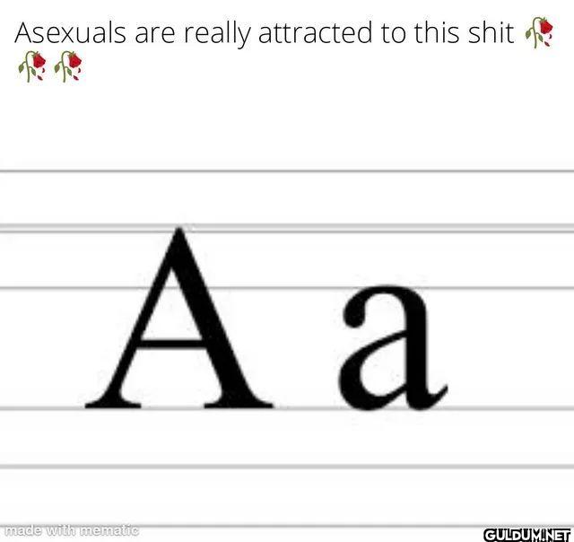 Asexuals are really...