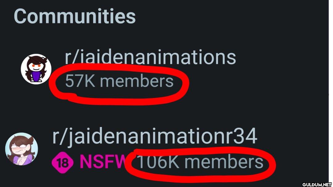 Communities r/iaidenanimations 57K members r/jaidenanimationr34 18 NSFW