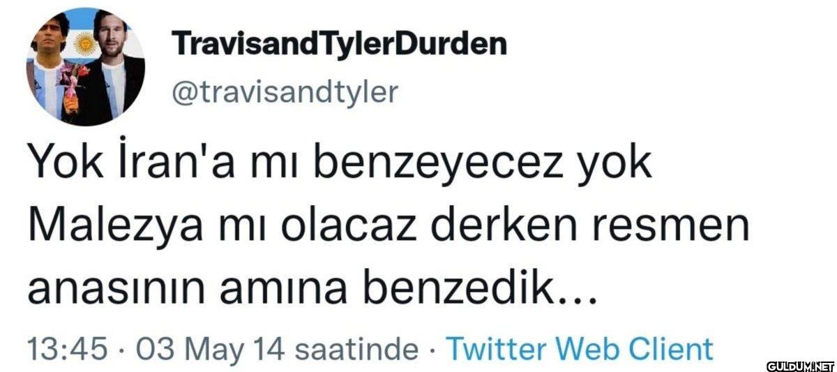Yok İran'a mı benzeyecez...