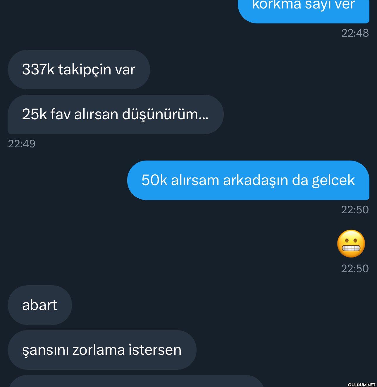 ufak bi pazarlık döndürdüm...