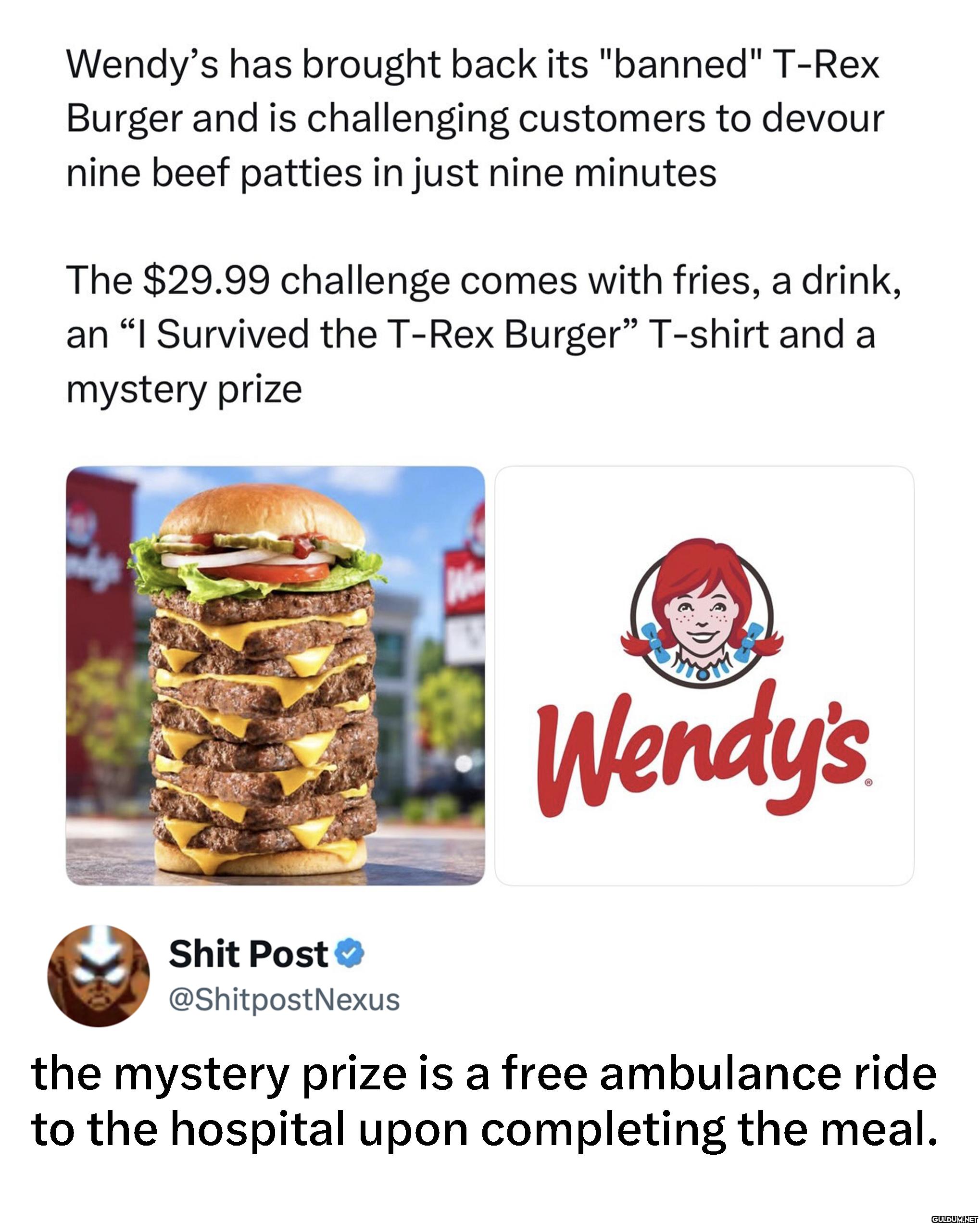 Wendy's has brought back...