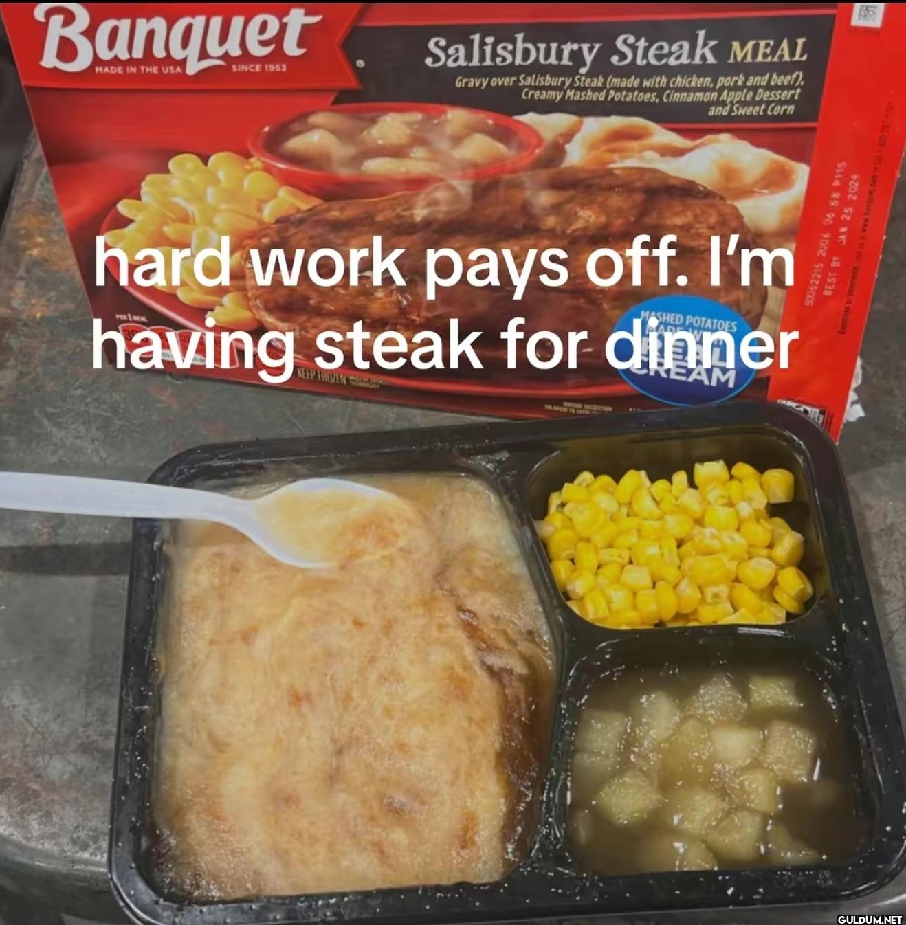 Banquet MADE IN THE USA...