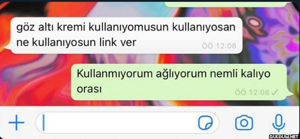 göz altı kremi...