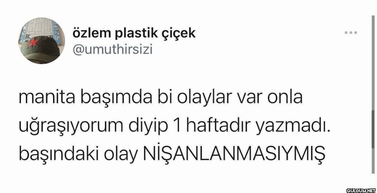 manita başımda bi olaylar...