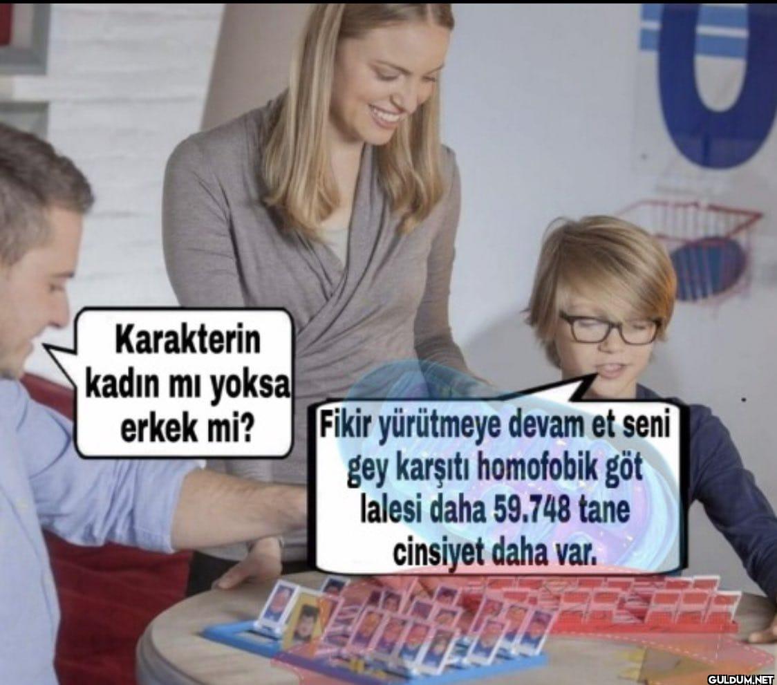 D Karakterin kadın mı...