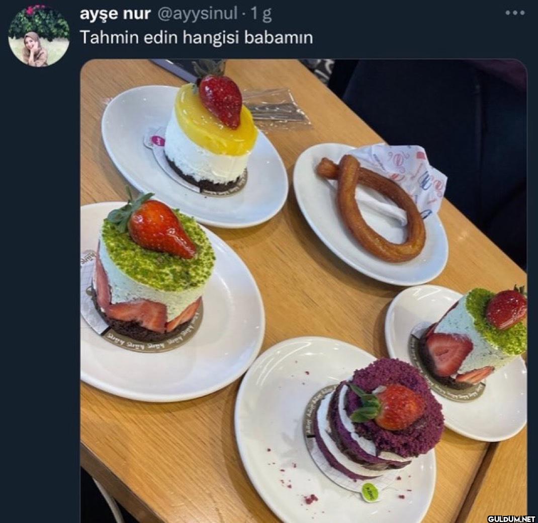 - 1 g Tahmin edin hangisi...