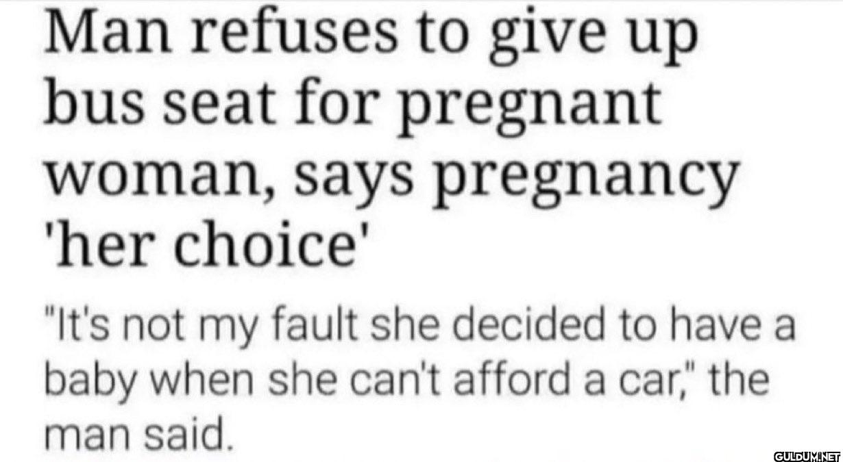 LMAOO WHAT?    Man refuses...
