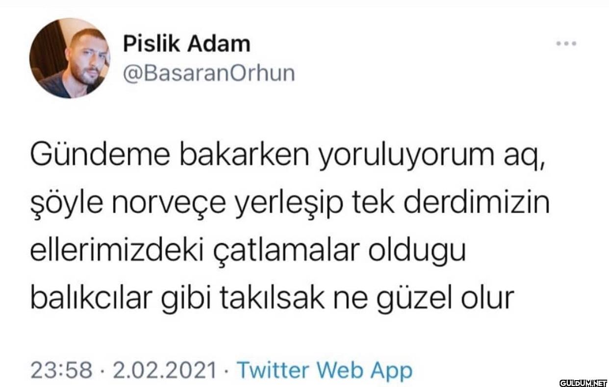 Gündeme bakarken...