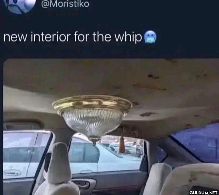 new interior for the whip