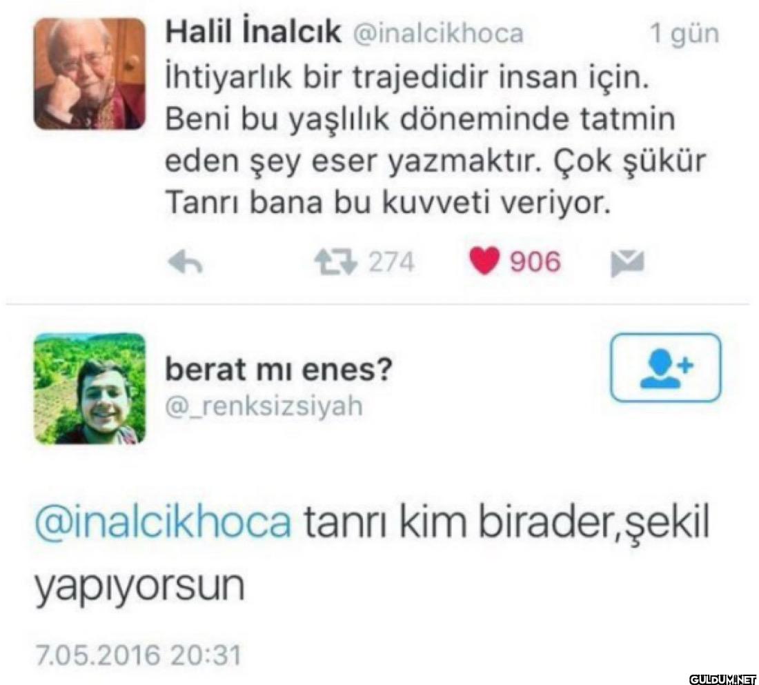 1 gün İhtiyarlık bir...