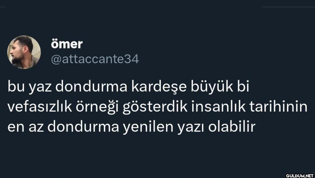 bu yaz dondurma kardeşe...
