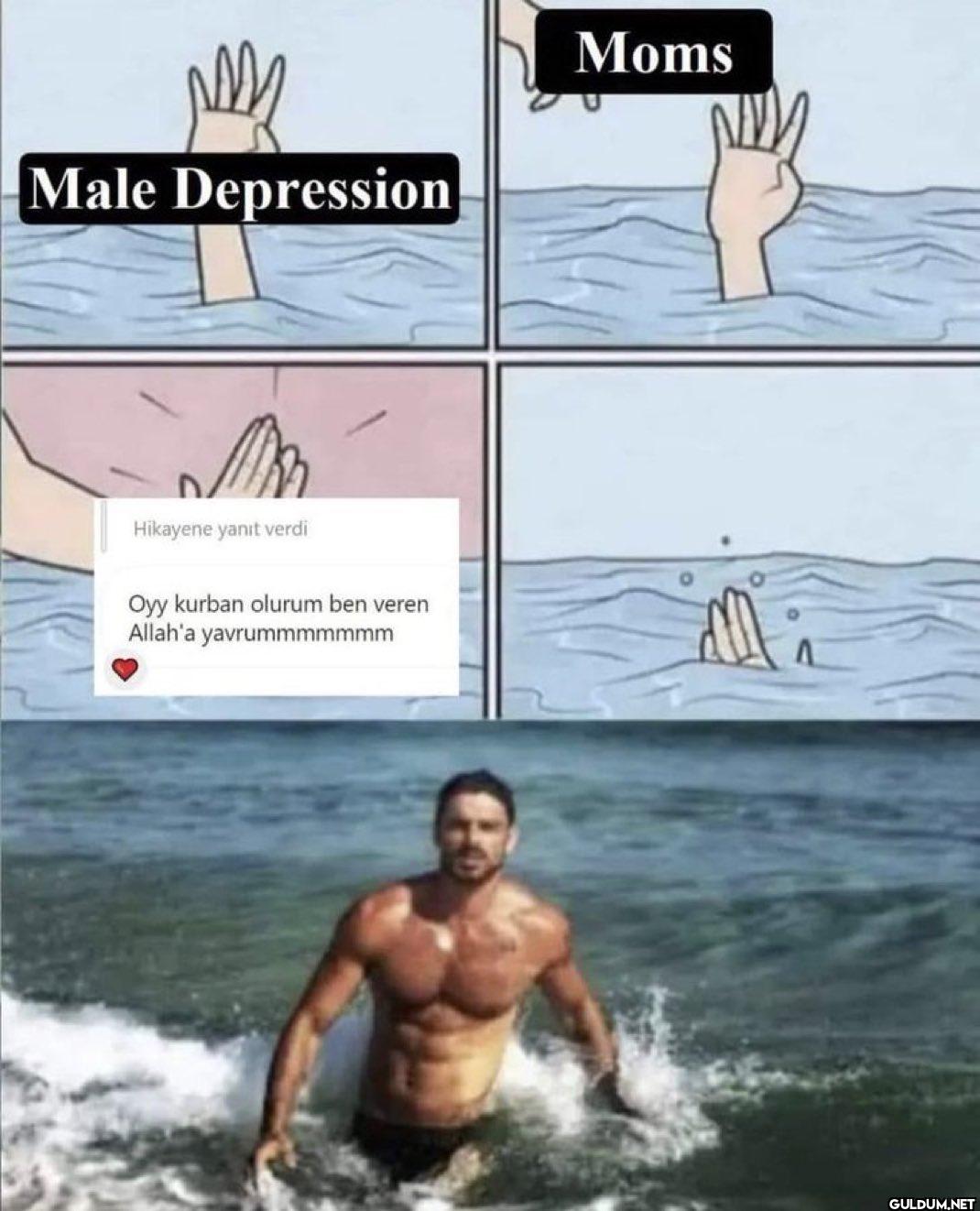 Male Depression Moms...