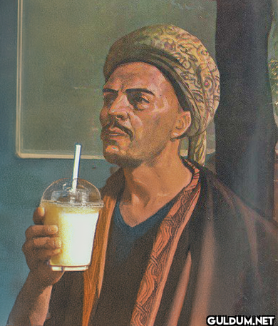ice latte içmeden kendine...