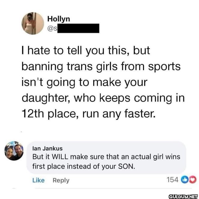 I hate to tell you this,...