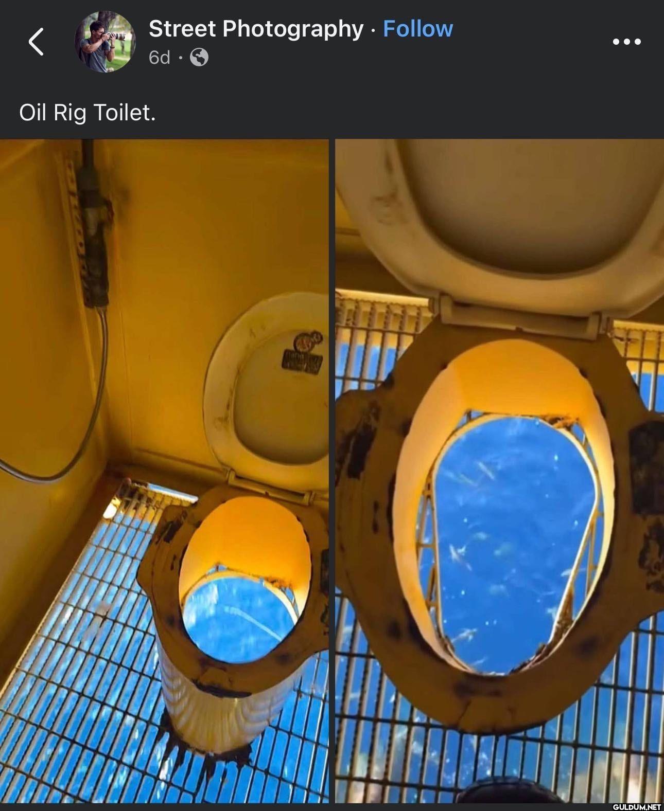 Oil Rig Toilet. Street...