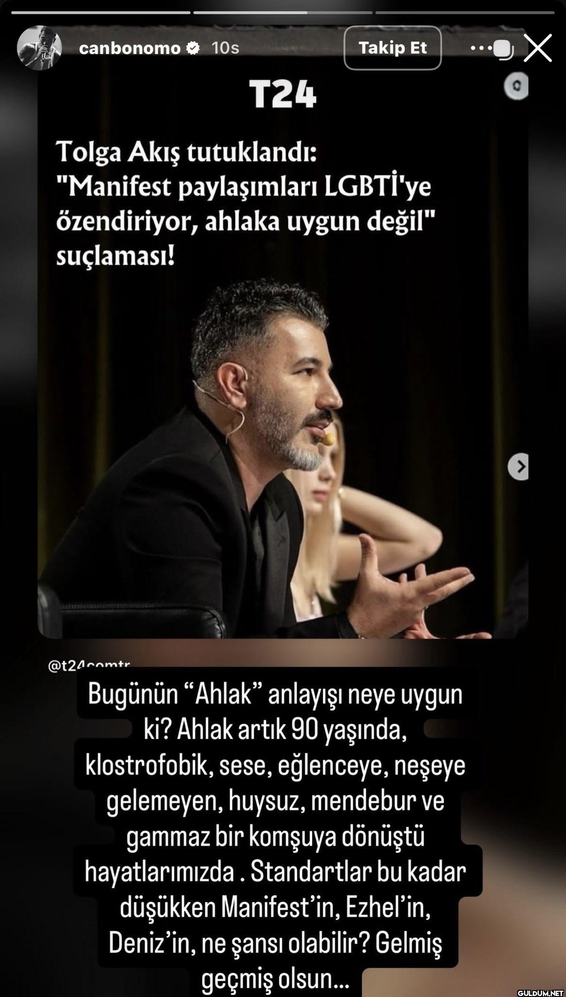 Tolga Akış'ın tutuklanması...