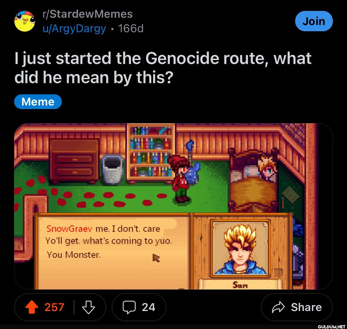 r/StardewMemes u/ArgyDargy...