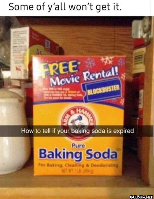 Some of y'all won't get...