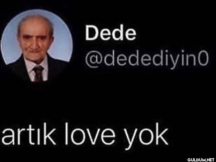 artık love yok