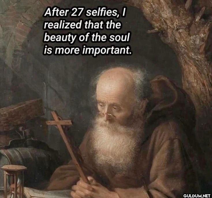 After 27 selfies, I...