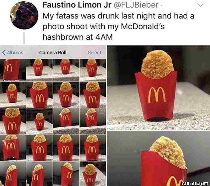 My fatass was drunk last...