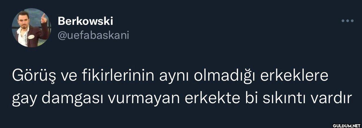 Görüş ve fikirlerinin aynı...