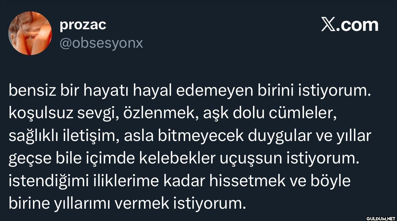 X.com bensiz bir hayatı...