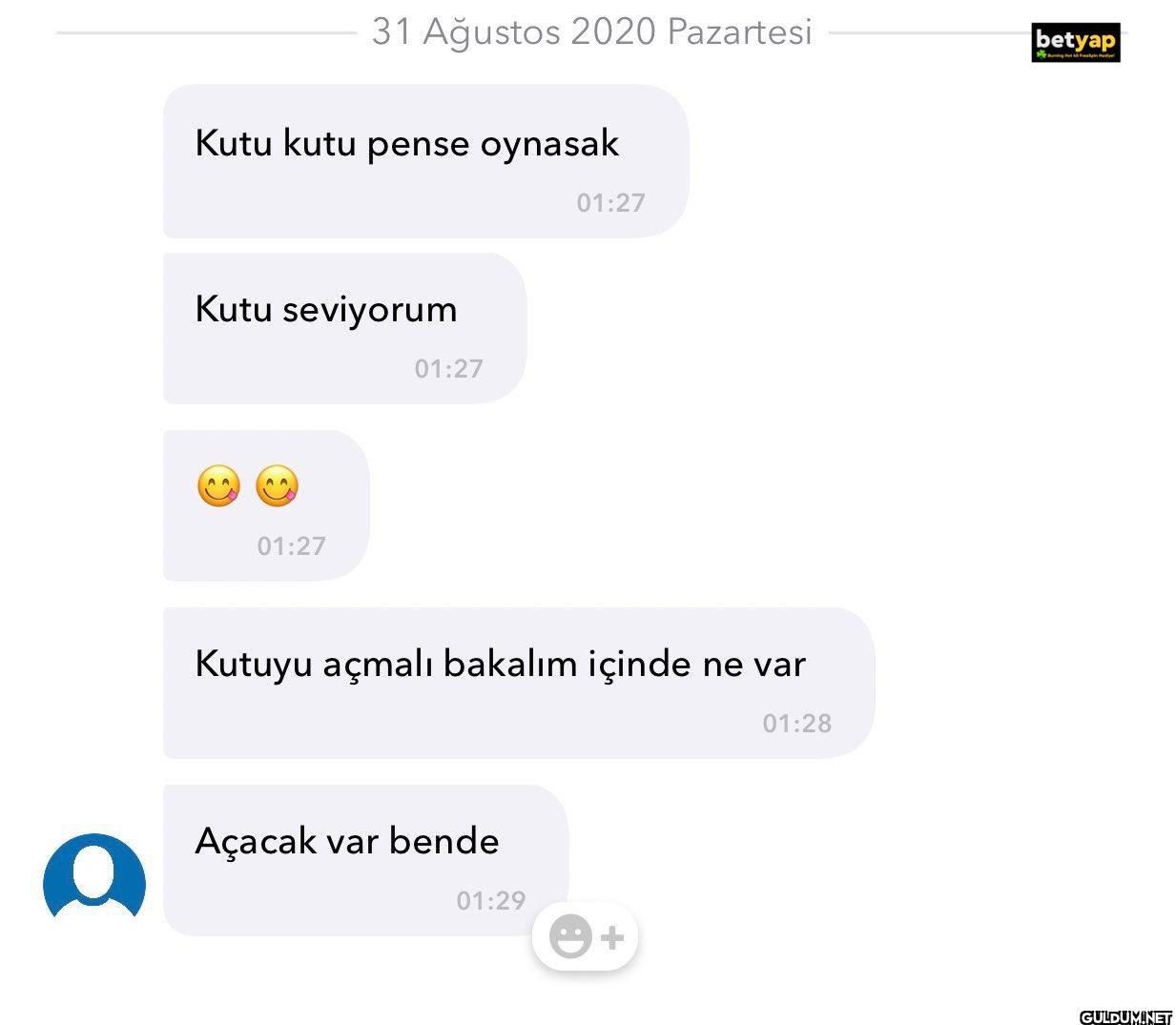 31 Ağustos 2020 Pazartesi...