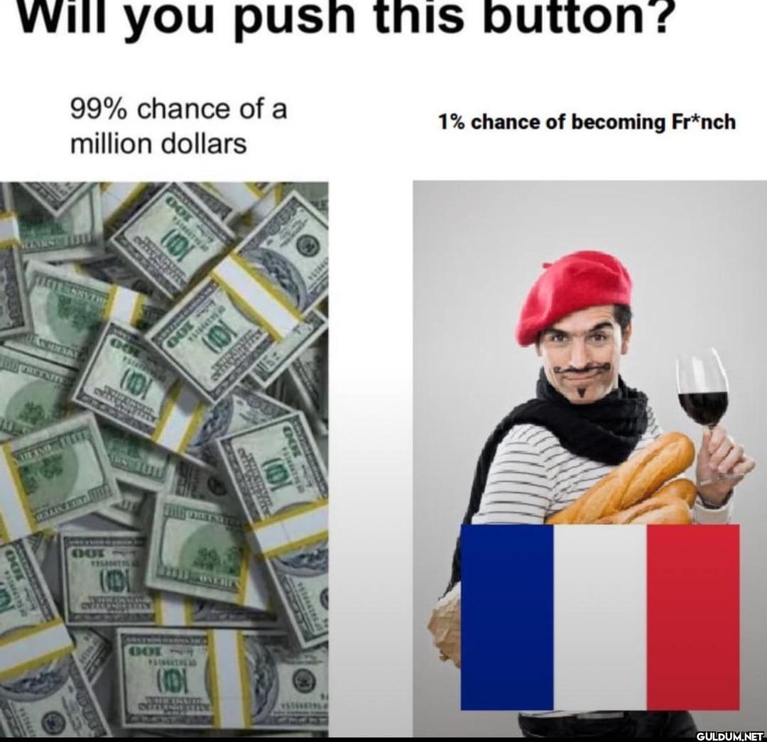 Will you push this button?...