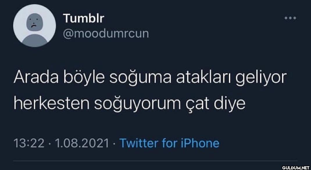 Arada böyle soğuma...
