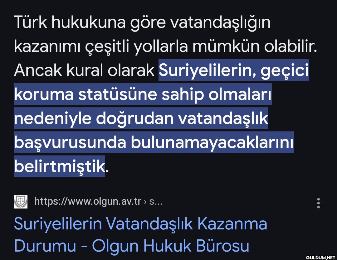 Geçici koruma statüsüne...