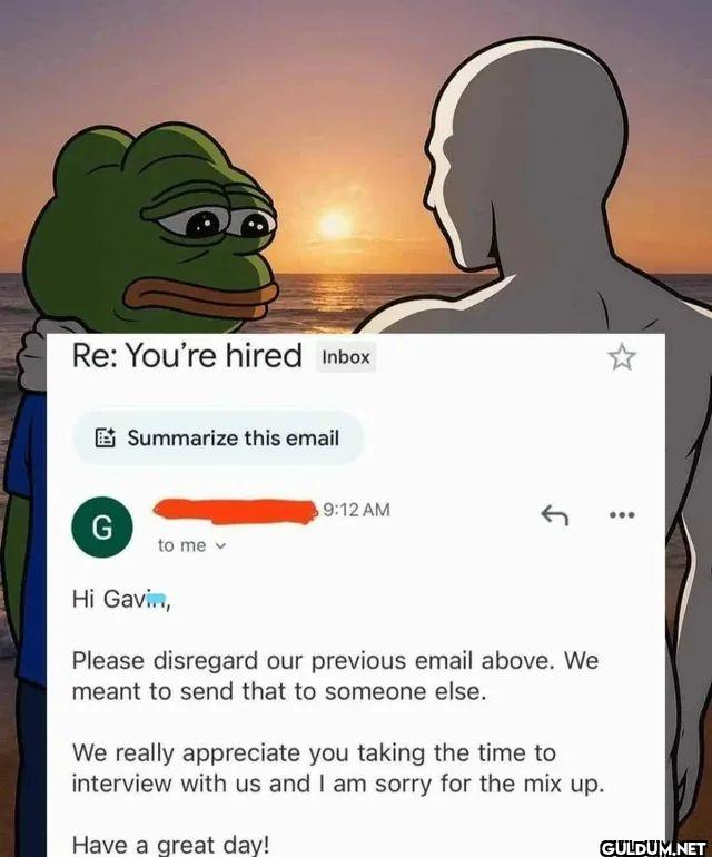 Re You're hired Inbox...
